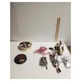 (4) Fishing Reels And (2) Spools Of Fishing Wire