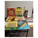 Steel Wool And An Assortment Of Sandpaper