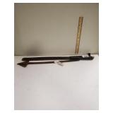 Early Hand Forged Harpoon Fish Spear And Machete