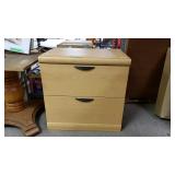 Two Drawer Wooden Cabinet