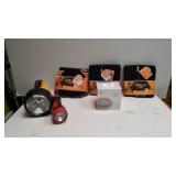 Two Flash Lights, Google Home Mini And Heated