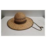 Straw Hat (One Size Fits All Deal) Even Fits Big