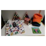 Pool Shirts, Christmas Balls, Hats And Sexy Gold