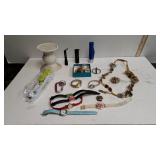 Watches, Pins, Candle Holder, Flashlights And