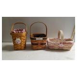 Longaberger Basket (1998, 1993, 2000)