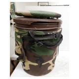 Camouflage 10 Gallon Bucket