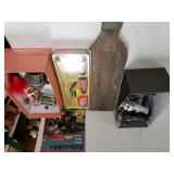Assorted Fishing Reels, Fish Scaler, Gun Cleaning