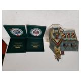 Longaberger Christmas Ornaments & Light Up