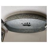 Tin Welcome Serving Pan