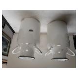 White Milk Jugs