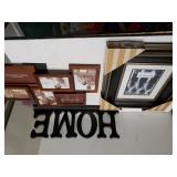 Home Decor Sign, Picture Frames