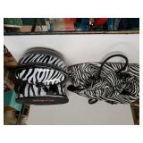 Zebra Print Bag, Casserole Dish & Warming Bag