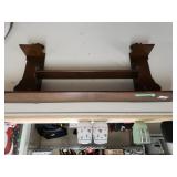 Dark Wood Wall Shelf