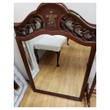 Cherry Like Wood Mirrors (2)