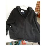 Faded Glory Fleece Black Jacket