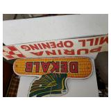 Dekalb & Purina Mill Sign