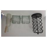 Keurig Cup Holder And Glass Decorations