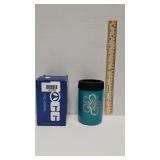 Blue Flowers Insulated 12 oz Hoagie