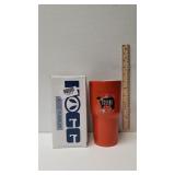 Orange Blood Sweat And Steers Insulated Cup