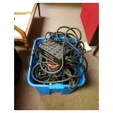 Tote Of Cables, Wire & More