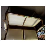 Vintage Off White Loveseat