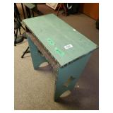 Green Decorative Wooden Table