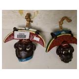 Vintage Americana Cast Iron Hooks