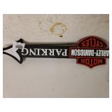 Cast Iron Harley Davidson Parking Sign