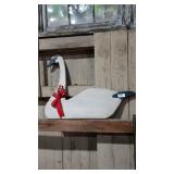 Wood Cutout Of A Swan