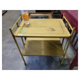 Metal Rolling Cocktail Cart