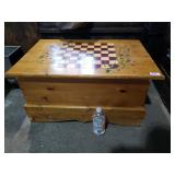 Cedar Chest W/ Painted Top