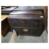 Antique Trunk Made Into Cooler