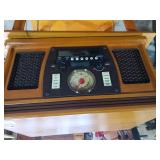 Vintage Radio Record Player With Cd Player