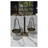 Vintage Brass Like Balance Scale