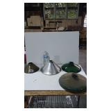 (4) Metal Lamp Covers