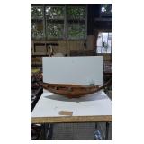 Handmade Tribal Canoe