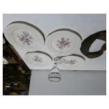 Flowered China Plates, Dough Separator, Irish