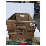 Moosehead Beer Wooden Crate