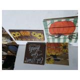 Pumpkin Wall Decor & Other
