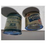 Vintage Oyster Cans