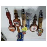 Assorted Beer Taps