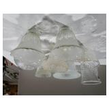 Assorted Glass Globes For Lamps