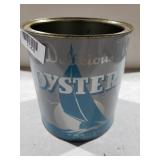 Gallon Oyster Can