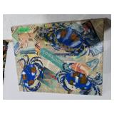 Paper Mache Seashore Wall Decor