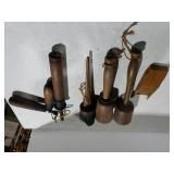 Vintage Wood Mashers, & More