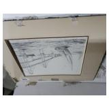 Bay Bridge Sketch By John Moll