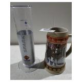 Budweiser Beer Stein & Sparks Measuring Cup