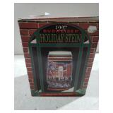 Budweiser 1997 Holiday Beer Stein