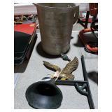 Eagle Cast Iron Outdoor Bell ,& Metal Measuring