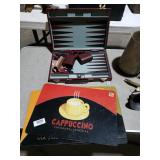Backgammon Board & Assorted Coffee Mats